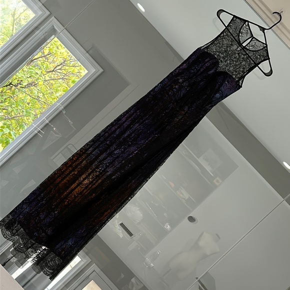 Bebe Lace Overlay Maxi Dress - 4 - Picture 14 of 16